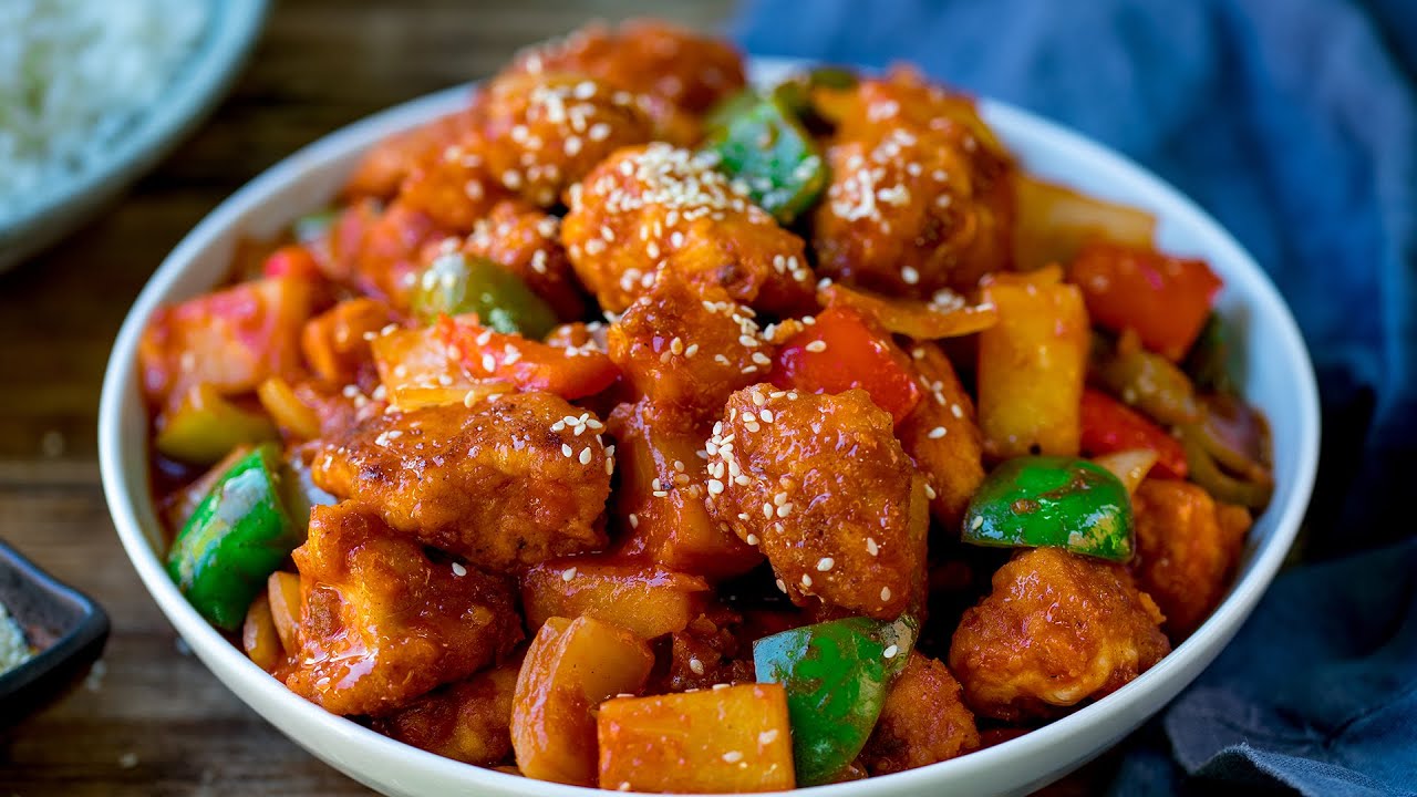 Sweet & Sour Pork Hong Kong Style